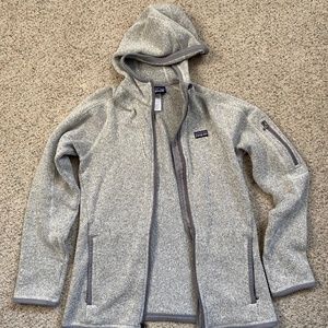 Patagonia grey fleece XS